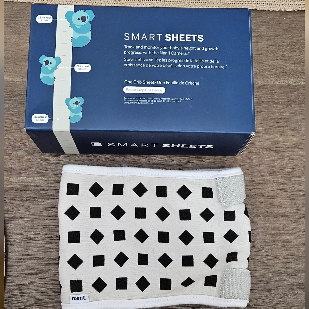 NEW Nanit smart sheets and breathing band